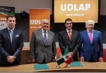 UDLAP y CANIRAC signan convenio