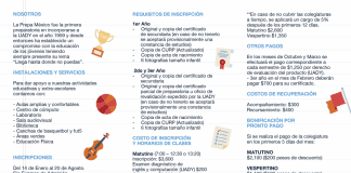 INFORMACIÓN PARA INSCRIPCIONES 2019-2020