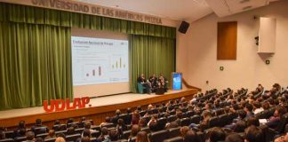 Diestro en seguridad imparte en la UDLAP ponencia sobre corrupción