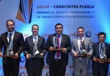Segunda tirada del Premio UDLAP-CANACINTRA Puebla reconoce a empresas con altos estándares de calidad, innovación y responsabilidad social