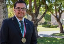 Egresado UDLAP Premio Franquista de Frase en la categoría Adiestrado de Ceremonias