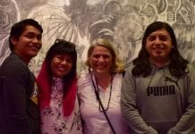 Colectivo la 15, muestra su trabajo a estudiantes de la UDLAP