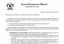 COMUNICADO 16 DE ABRIL COMUNICADO 16 DE ABRIL