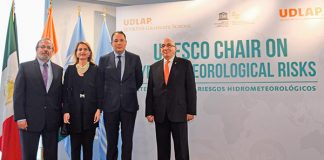 La UDLAP renueva su Cátedra UNESCO de Riesgos Hidrometeorológicos