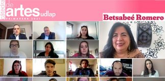 Betsabeé Romero imparte charla El arte contemporáneo en el Border Line, a estudiantes de la UDLAP