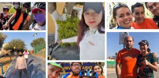 La Primera Carrera aparente acostumbrado de Escuelas Aztecas fue de 515 kilómetros