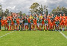 La Confederación MX femenil volvió a tener un rastra de verde y naranja