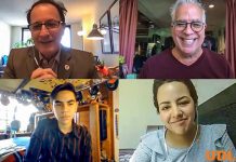 Estudiantes de la UDLAP dialogan con agradecido productor y director de Broadway