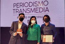 Estudiantes UDLAP ganadores del primer espacio del Premio Municipal de Periodismo Transmedia