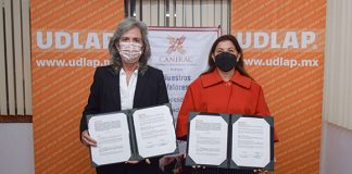 Ratifican convenio CANIRAC Puebla y UDLAP