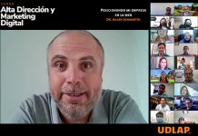UDLAP brinda Curso de Incorporación Dirección y Marketing digital a socios estratégicos