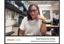 Egresada UDLAP dirige y realiza proyectos de investigación en uno de los centros de metabolómica más grandes e importantes a nivel mundial