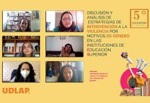 Académica UDLAP presenta investigaciones sobre violencia sexual y de artículos en el ámbito universitario