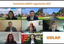 Egresados de la Escuela de Ingeniería de la UDLAP reciben gratitud de parte de la ANFEI