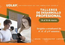UDLAP brinda a sus estudiantes talleres de progreso profesional