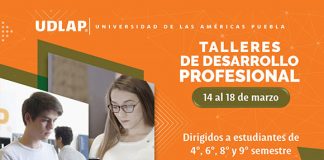 UDLAP brinda a sus estudiantes talleres de progreso profesional