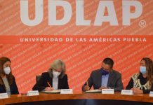 UDLAP Y AYUNTAMIENTO DE SAN ANDRÉS CHOLULA HACEN SINERGIA EN MATERIA EDUCATIVA 