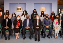 Autoridades de UDLAP y San Andrés Cholula se reúnen con estudiantes beneficiados por convenio de becas 