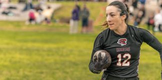 Rebeca Descampado derrocha talento de oro por emparrillados estadounidenses  