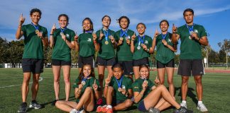 La Tribu Verde de atletismo tuvo su primer examen  