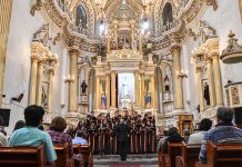 El Coro de Cámara de la UDLAP brinda concierto en el Convento de San Gabriel 
