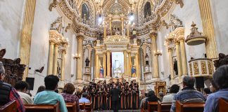 El Coro de Cámara de la UDLAP brinda concierto en el Convento de San Gabriel 