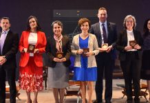 Rectora de la UDLAP participó en el “Ring the bell for gender equality 2023” en la BMV 