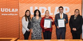 La UDLAP firma convenio con el Colegio Academia Sajón de México