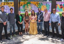 Estudiantes de la UDLAP inauguran Mural del Ajolote