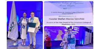 Estudiante de la UDLAP es agradecido por la American College of Physicians por su gran desempeño