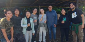 Estudiantes de Obra de la UDLAP realizan esquema con bambú en Cuauhtamazaco, Cuetzalan