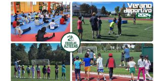 Activación física y diversión en el curso deportivo Verano de Escuelas Aztecas de la UDLAP