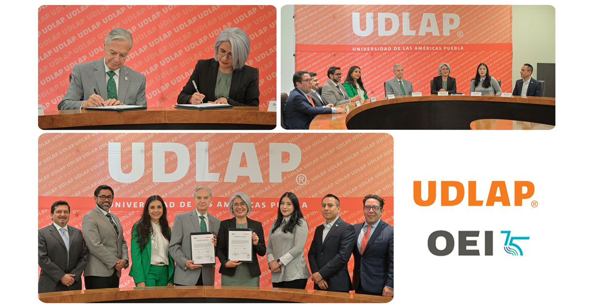 Impulsar programas educativos, culturales, científicos y sociales para un expansión social, ejes claves de la alianza OEI-UDLAP