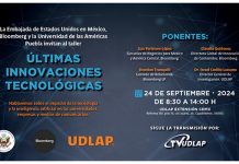 La UDLAP, la Embajada de Estados Unidos en México y Bloomberg, realizan el taller “Últimas innovaciones tecnológicas”