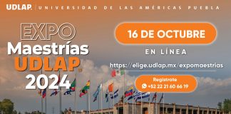 Este 16 y 17 de octubre Expo Maestrías UDLAP 2024 te calma