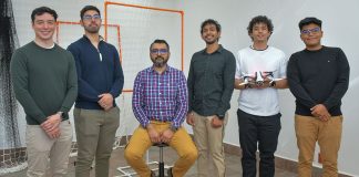 Estudiantes UDLAP suben a pódium en la carrera de drones del INAOE