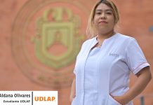 Estudiante de la UDLAP, ejemplo de excelencia académica y compromiso social