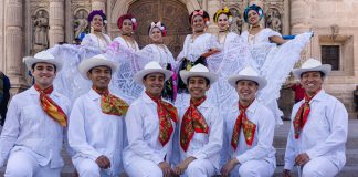 Zentzontle UDLAP participa en la octava tirada de la Polka Monumental 2025