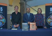 Revista Entorno UDLAP celebra su octavo aniversario en la FENALI