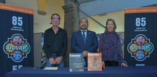 Revista Entorno UDLAP celebra su octavo aniversario en la FENALI