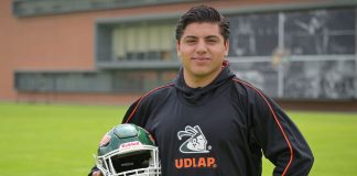 Ingrediente de Futbol Hispanoamericano de la UDLAP es Casco de Oro en la categoría Estudiante Ludópata del Año